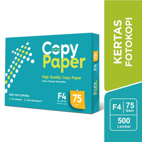 HVS Kertas Fotocopy 75 GSM F4 Copy Paper SIPLah