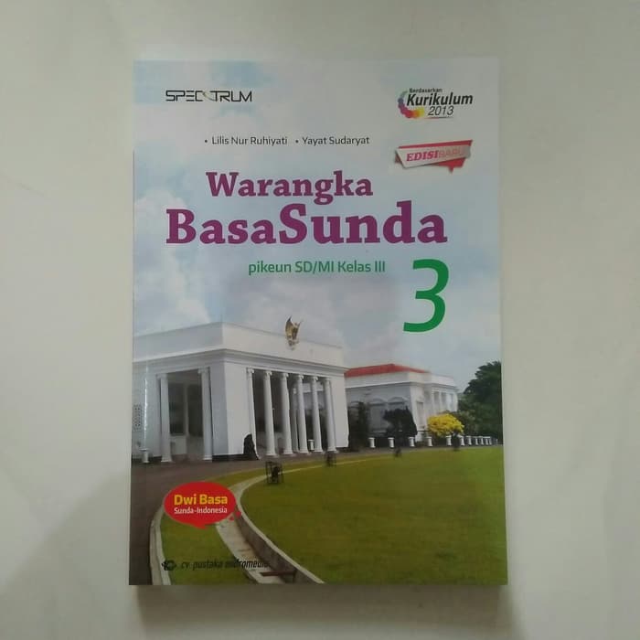 Warangka Basa Sunda Kelas 3 SD Dwi Basa SIPLah