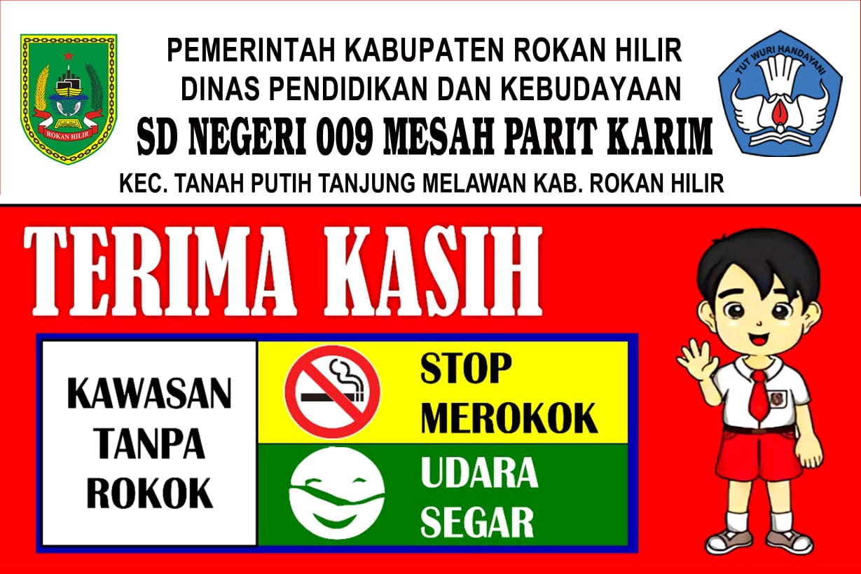 Plang Kawasan Tanpa Rokok Siplah