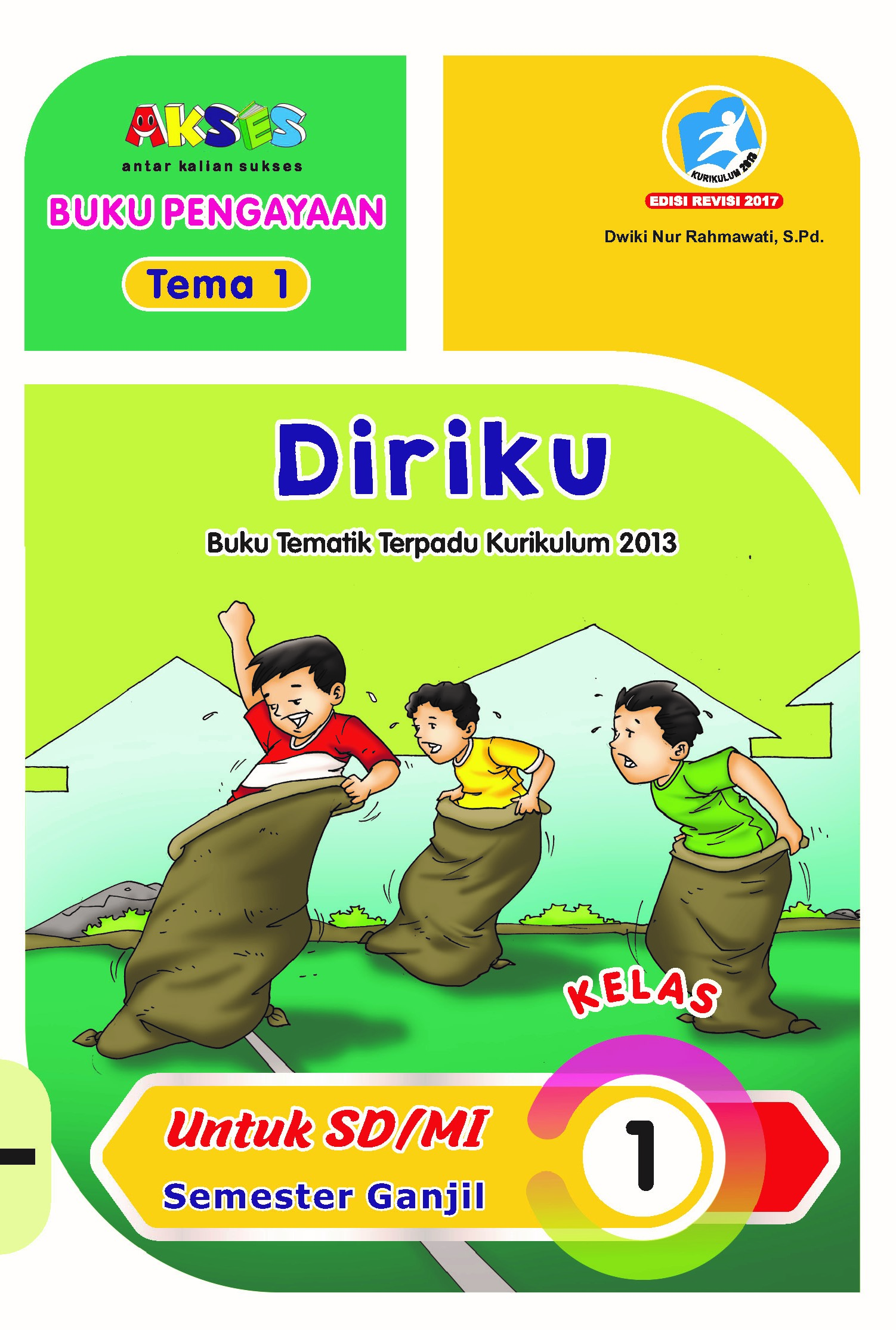 Buku Pengayaan Kelas 1 Tema 1 Diriku SIPLah