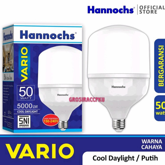 Harga Lampu Hannochs Watt Homecare