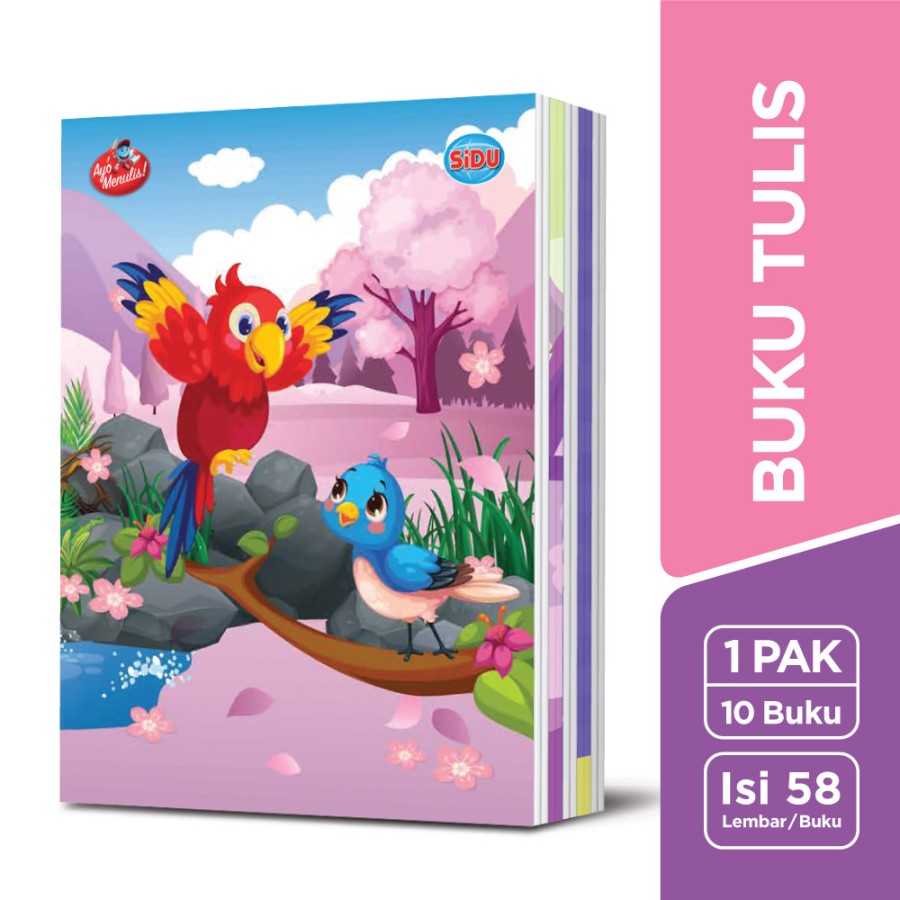 Buku Tulis Sidu 58 Lembar SIPLah