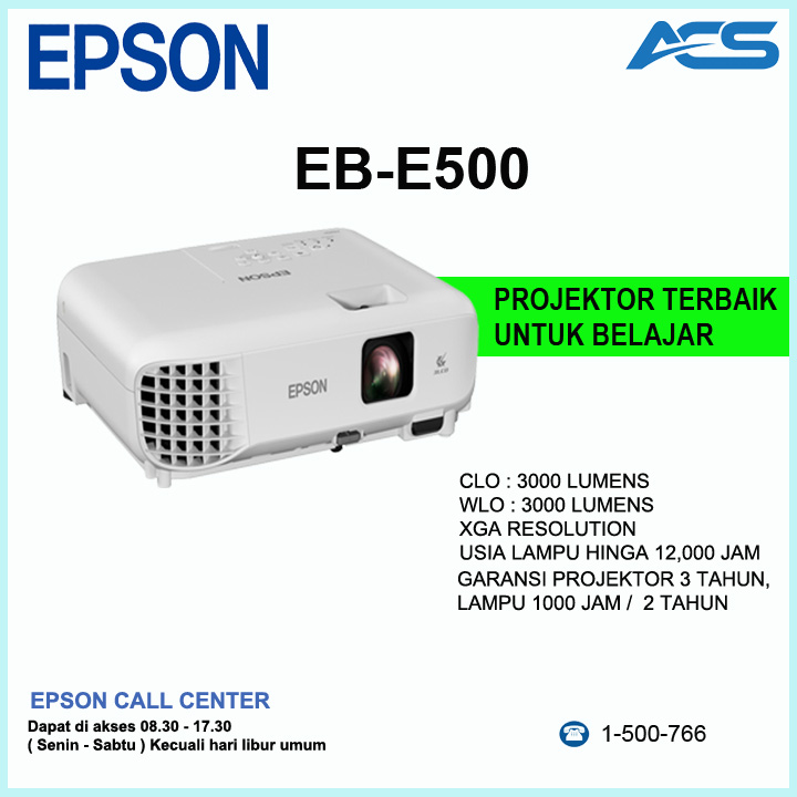 Projektor Epson Eb E Siplah