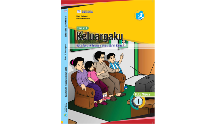 Tema 4 Keluargaku Buku Siswa I Buku Tematik Terpadu Untuk SD MI Kelas