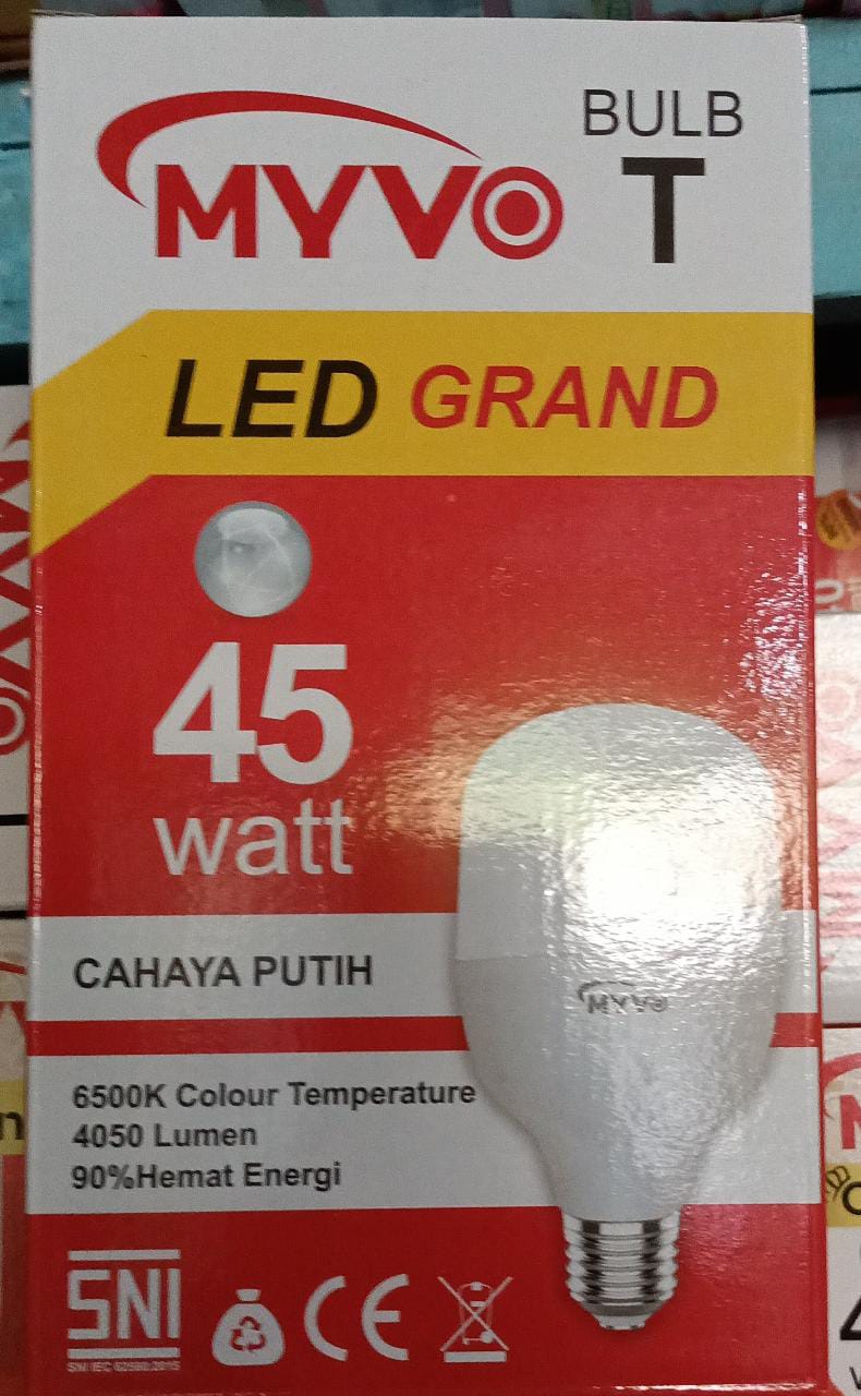 Lampu MYVO GRAND LED T BLUB 45 W SIPLah