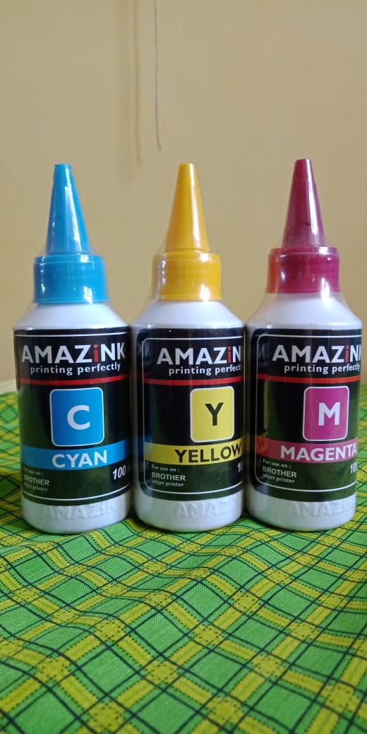 Tinta Printer Epson L Series Amazink Set Cmyk Ml Siplah