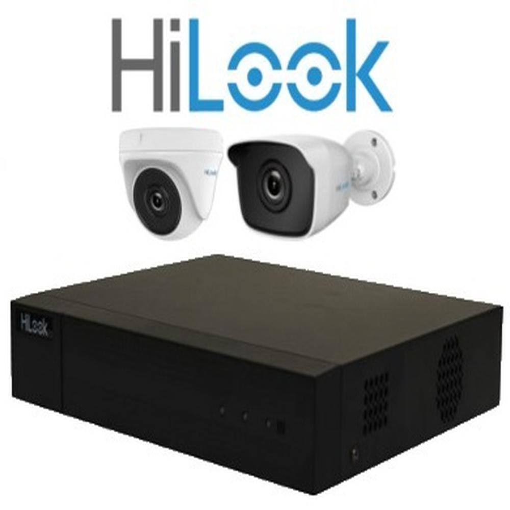 HILOOK CCTV 4 CHANNEL 2 MP MONITOR SIPLah