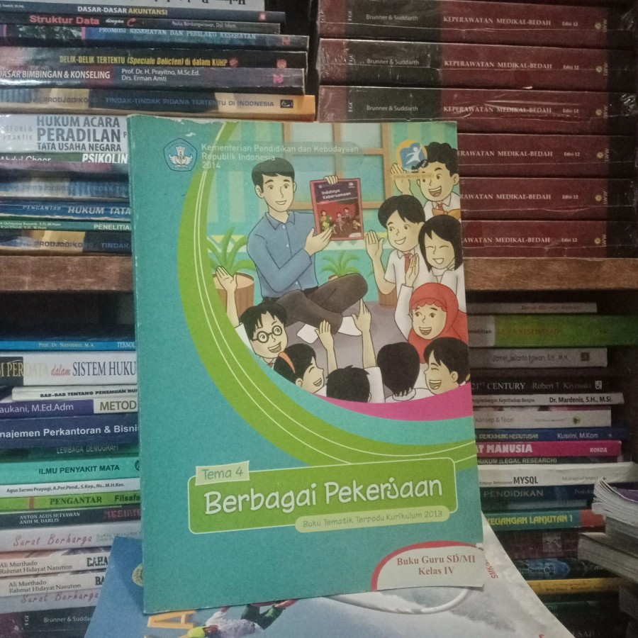 KELAS IV BUKU GURU TEMATIK TEMA 4 BERBAGAI PEKERJAAN SIPLah