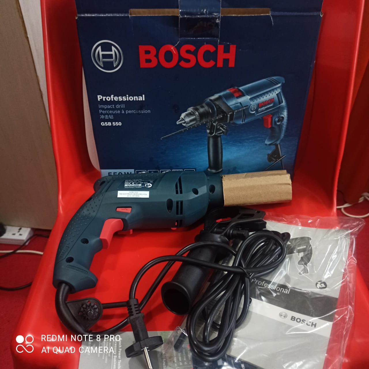 Bosch IMPACT Drill GSB 550 (ST) 13mm 550w SIPLah