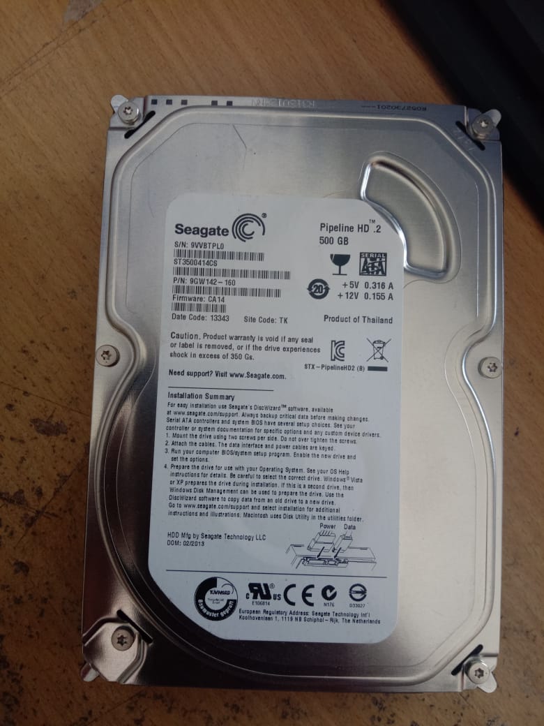 Hardisk PC 500 GB | SIPLah