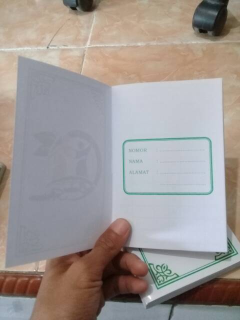 Cetak Buku Saku Siswa | SIPLah