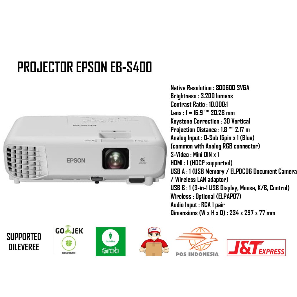 LCD PROJECTOR EPSON SIPLah