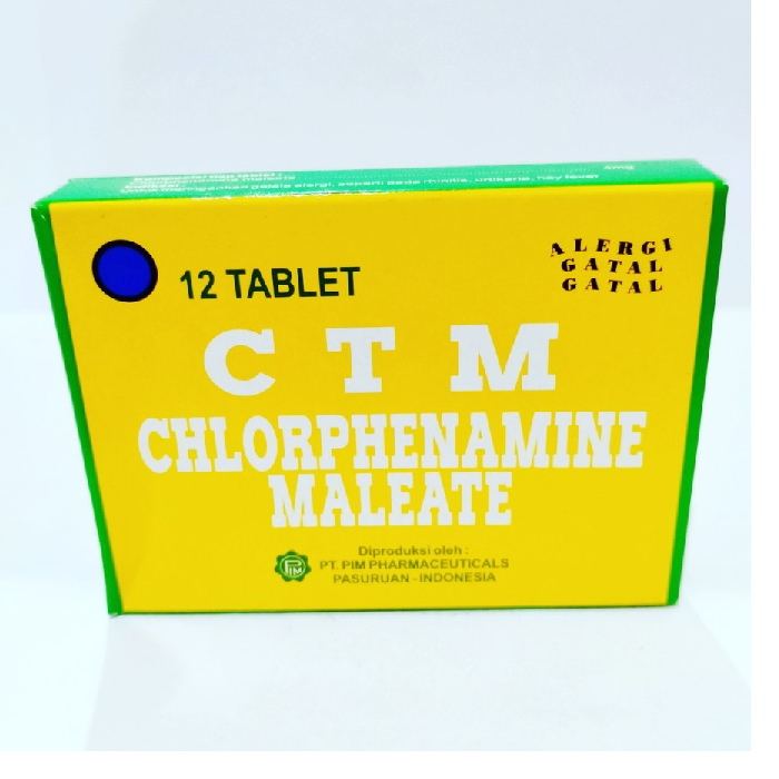 ctm tablet obat alergi 1 st | SIPLah