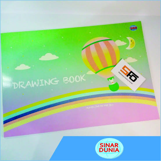 Buku gambar Sidu ukuran A4 | SIPLah