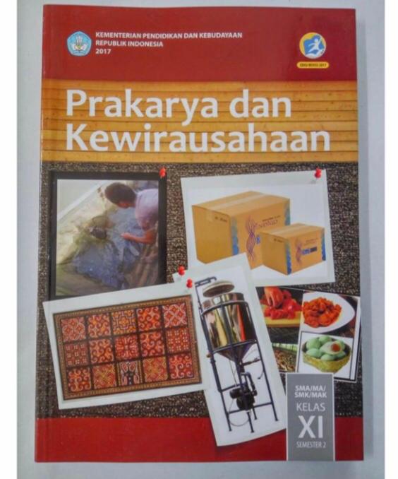 Buku Teks: Prakarya Dan Kewirausahaan | SIPLah