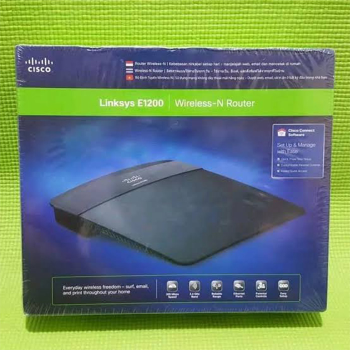 LYNKSYS E1200 N cisco router SIPLah