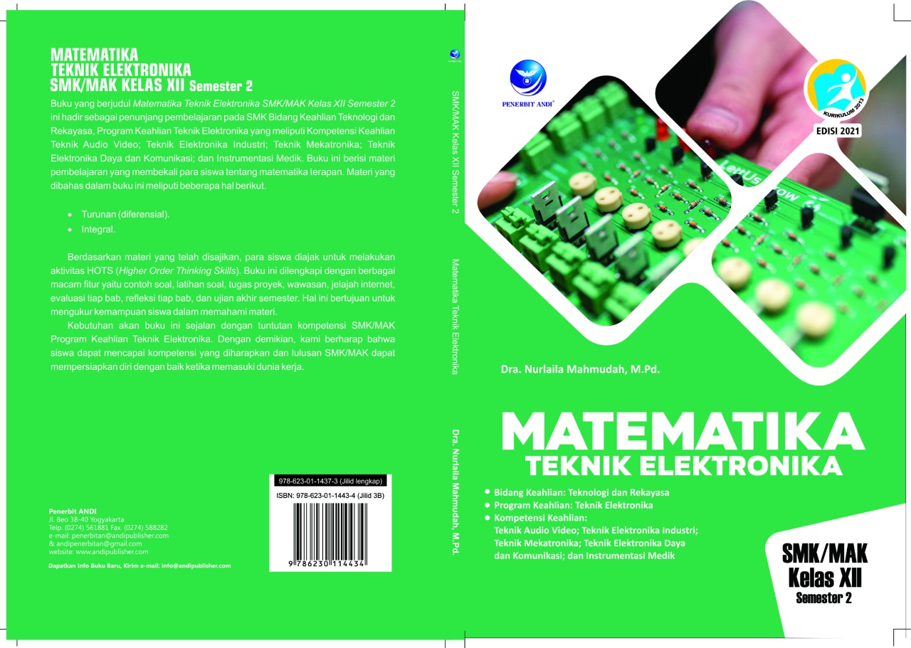 Matematika Teknik Elektronika SMK/MAK Kelas XII, Semester 2 | SIPLah