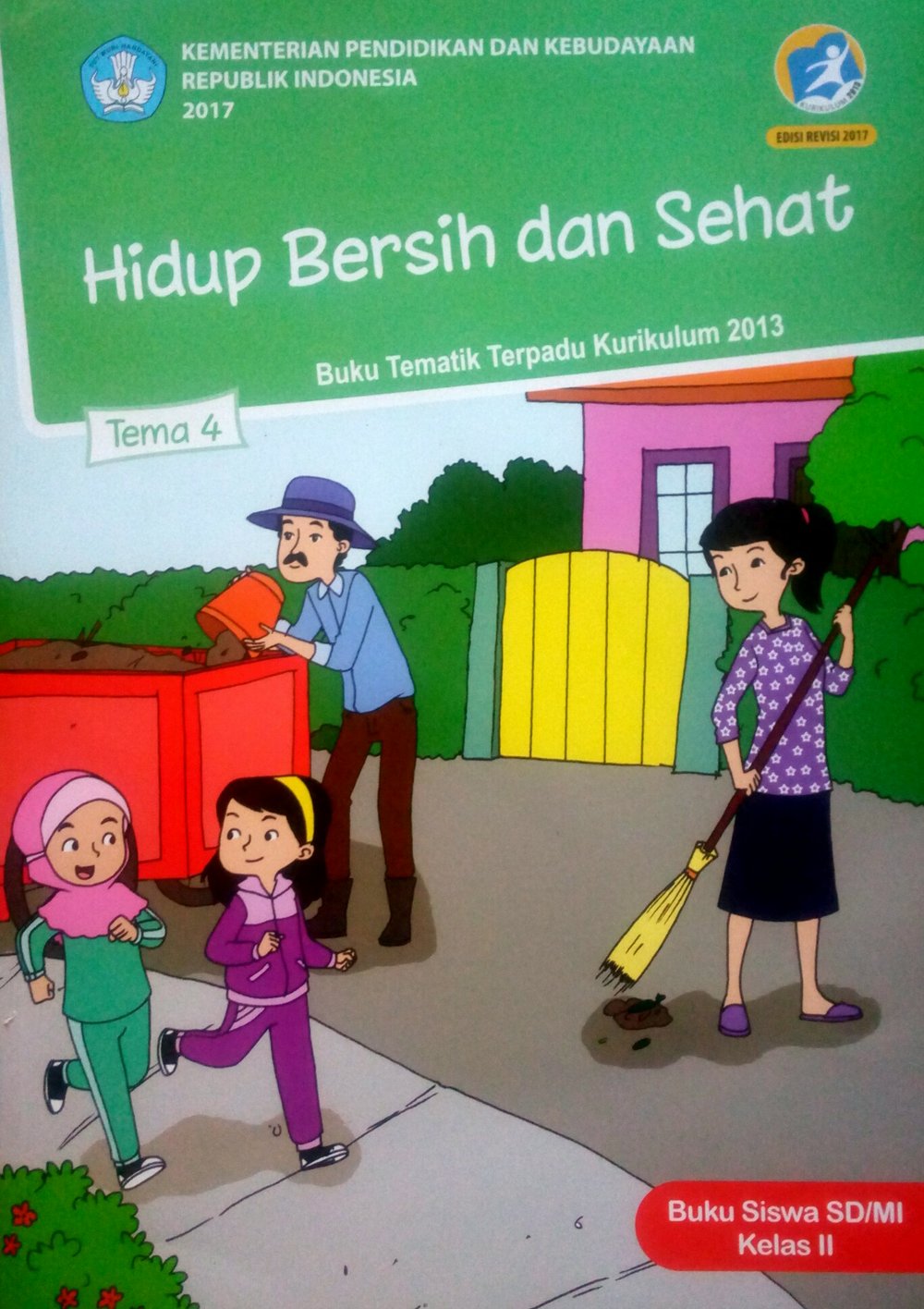 Buku Siswa Kl Ii Tema 4 Hidup Bersih Dan Sehat Siplah 8523