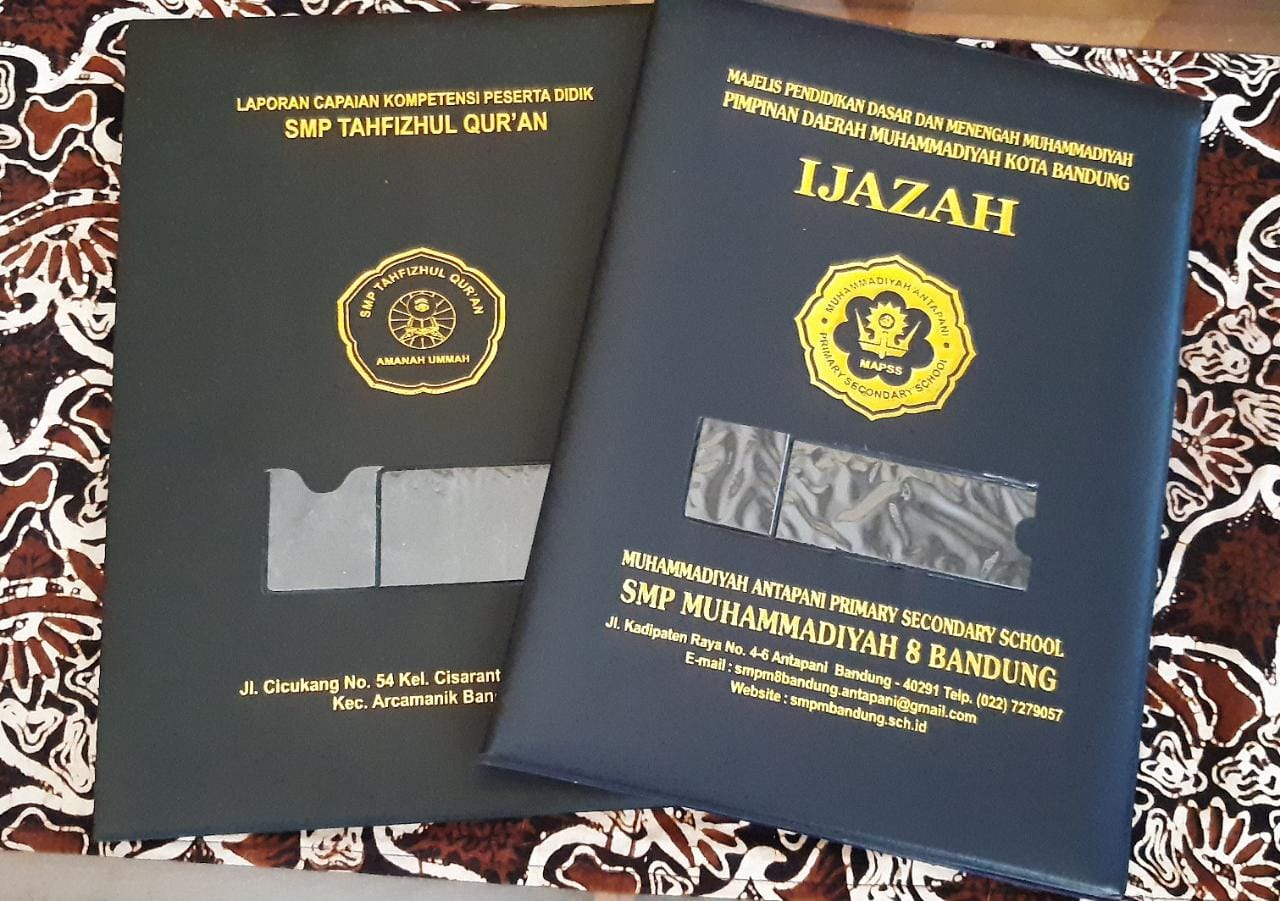 Sampul Raport, Map Raport, Map Ijazah | SIPLah