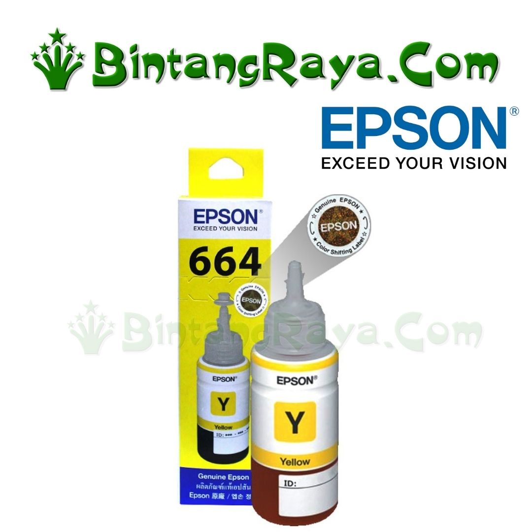 Tinta Epson 664 Yellow Original Siplah 1134