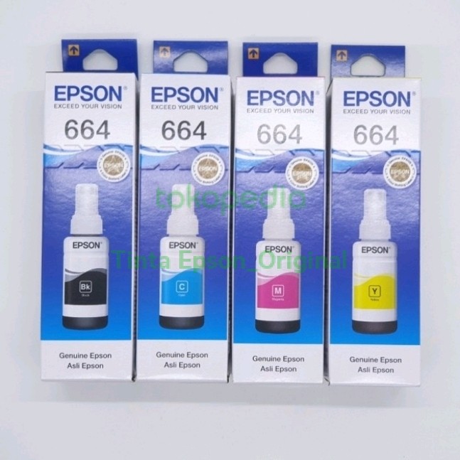 Tinta Epson 664 Original 100 Siplah 9208