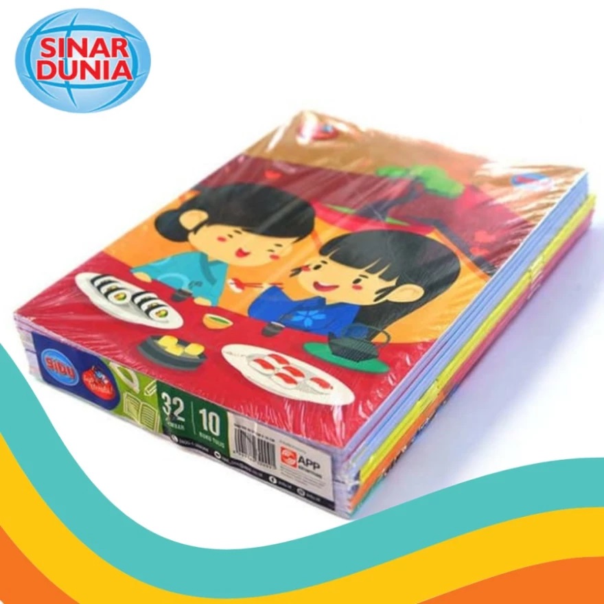 Buku Tulis SIDU Isi 32 Lembar | SIPLah