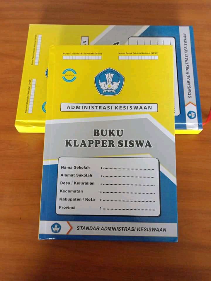 BUKU KLAPPER SISWA ISI 200 LEMBAR | SIPLah