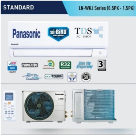 ac panasonic si biru 1 pk