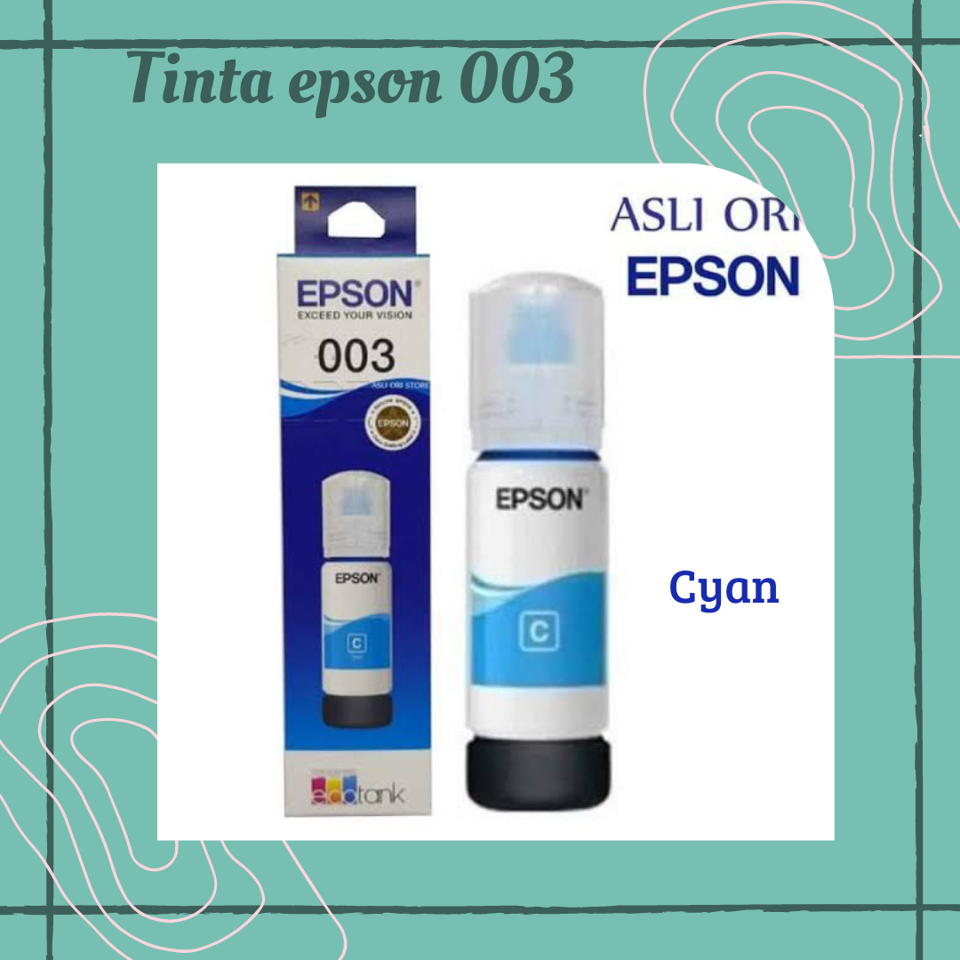 Ink epson 003 cyan | SIPLah