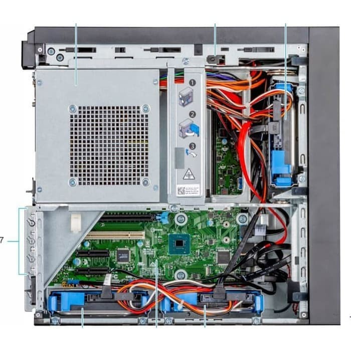 Server Dell T40 Xeon E2224G 8GB 1TB SATA, 2 LAN Card PowerEdge SIPLah