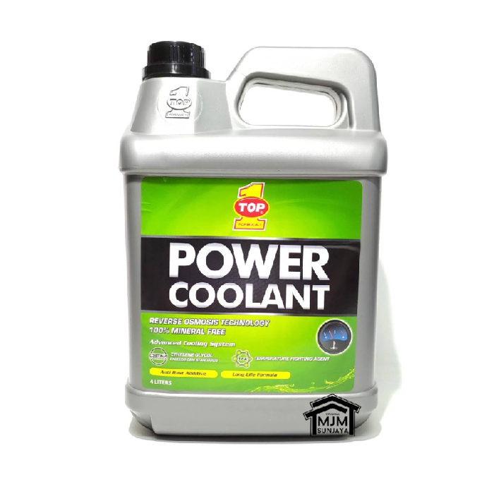 TOP 1 ONE POWER COOLANT 1 Galon 4 Liter Air Radiator Mobil hijau SIPLah