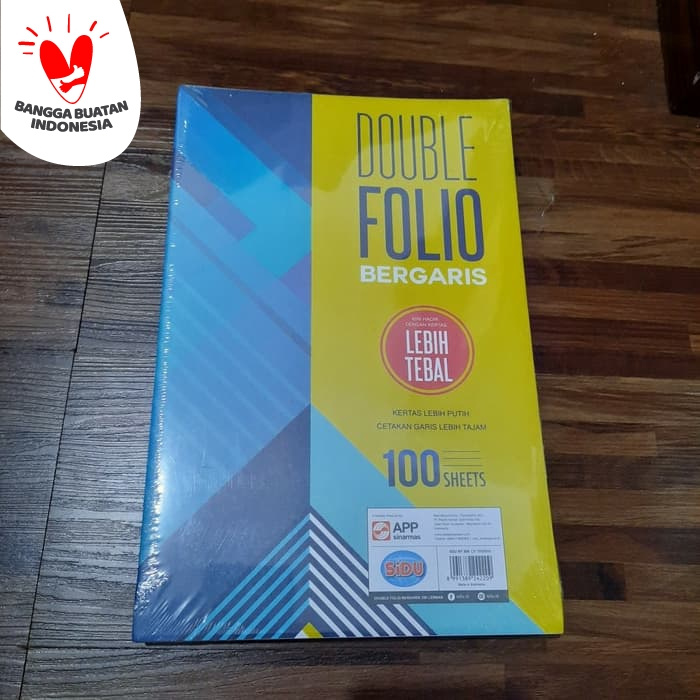 KERTAS FOLIO BERGARIS | SIPLah