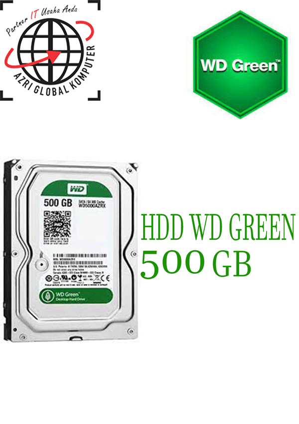 Harddisk WD Green 500GB | SIPLah