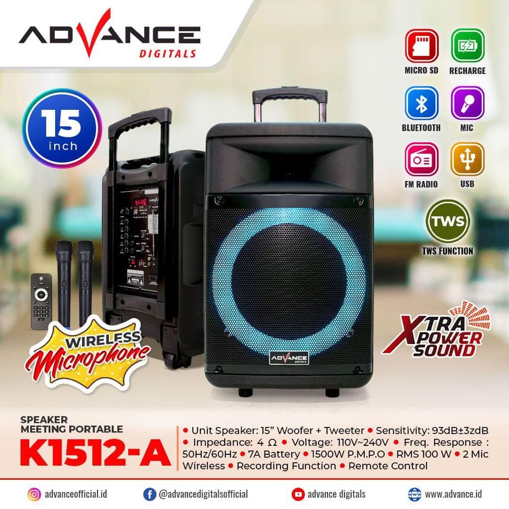 Advance K1512-H Speaker