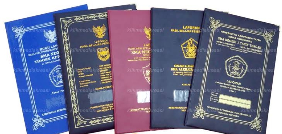 Cetak sampul raport | SIPLah