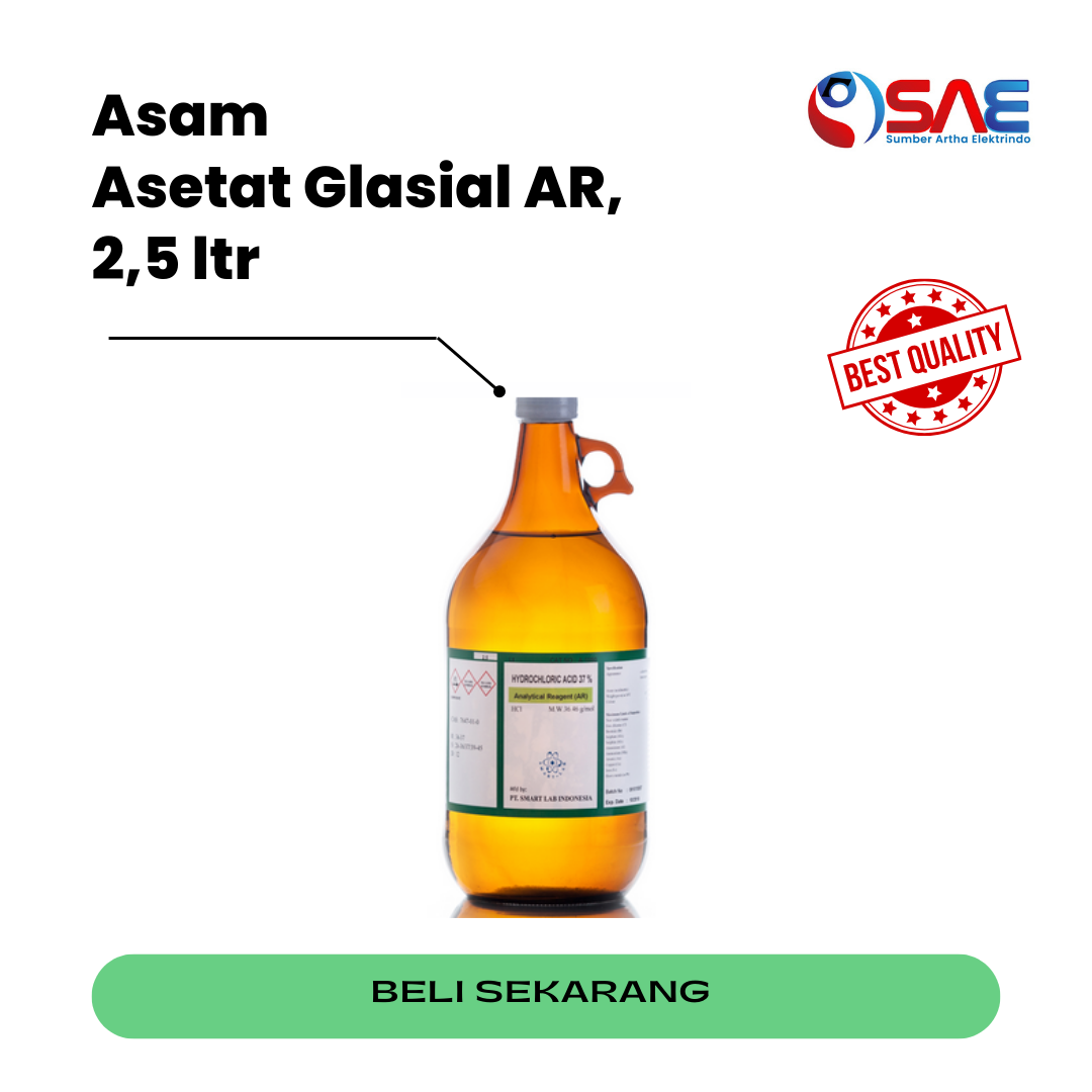 Asam Asetat Glasial Ar 25 Ltr Siplah 3373