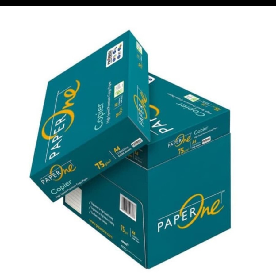 KERTAS A4 Paper One isi 5 Rim SIPLah