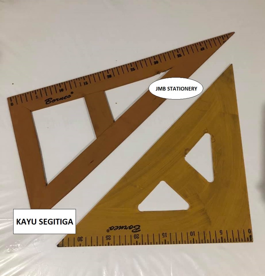 Penggaris Kayu Segitiga Siplah 4969