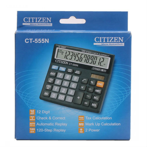 Calculator Citizen CT555N dijual oleh CV KARYA PURNA MANDIRI SIPLah