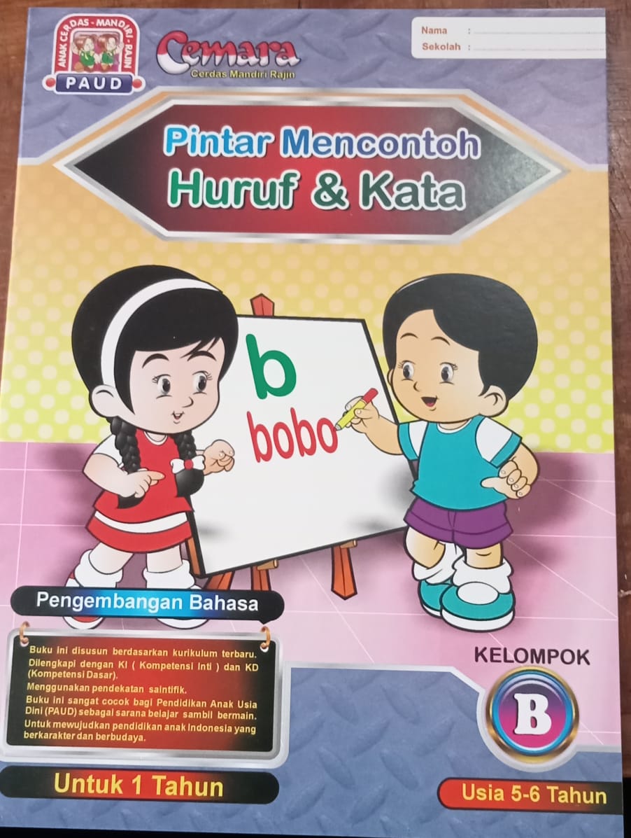 Buku Paket PAUD/Bahan Pembelajaran Kelompok B ( Usia 5-6Tahun) Isi 6 ...