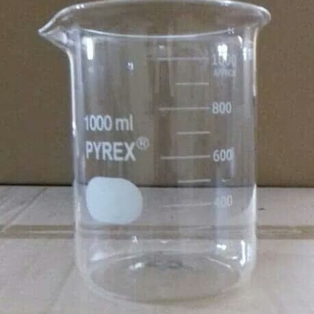 Gelas Ukur 1000 Ml Pyrex Siplah