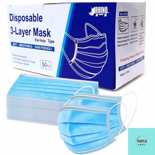 masker 3ply earloop