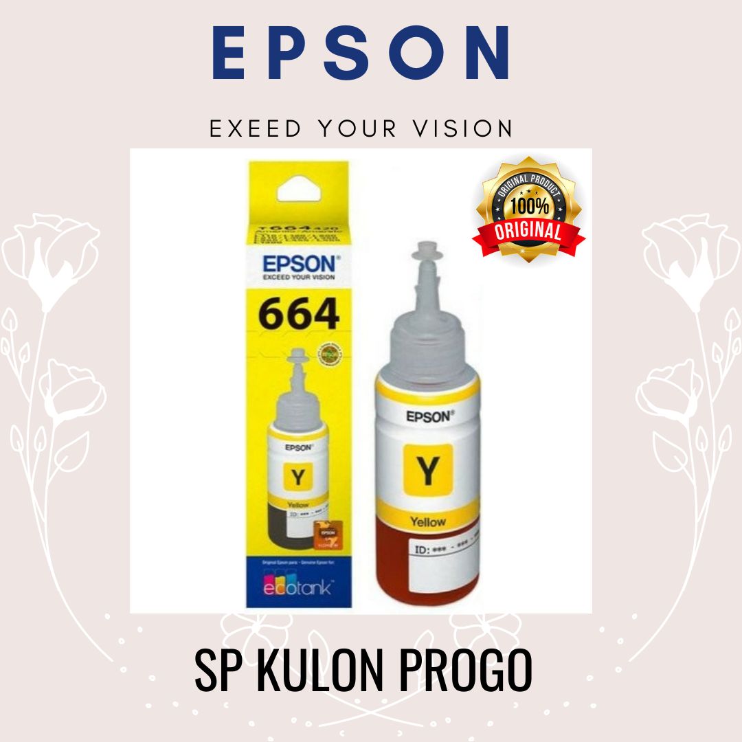 Tinta Epson 664 Ori Yellow Siplah 5956