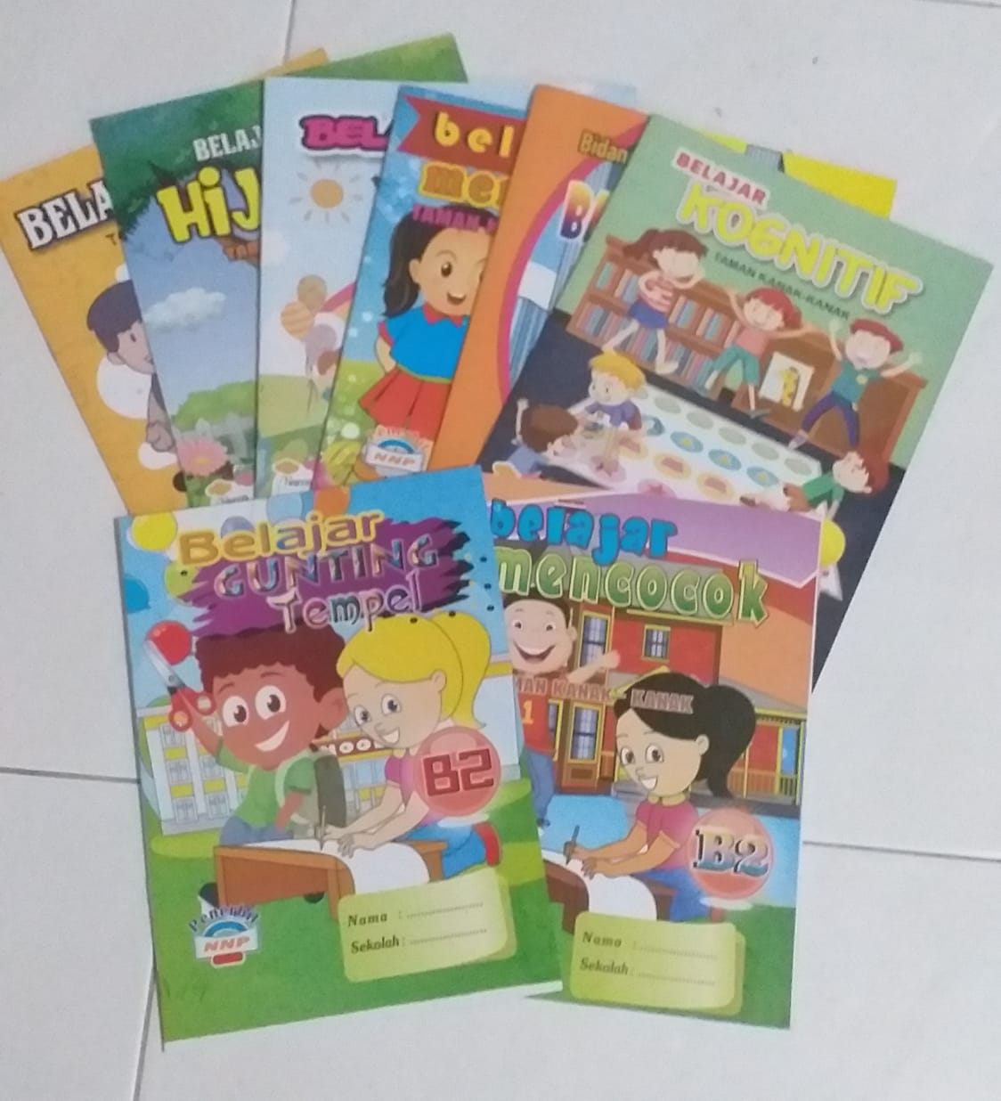 Buku Pengembangan TK B 10 Judul | SIPLah