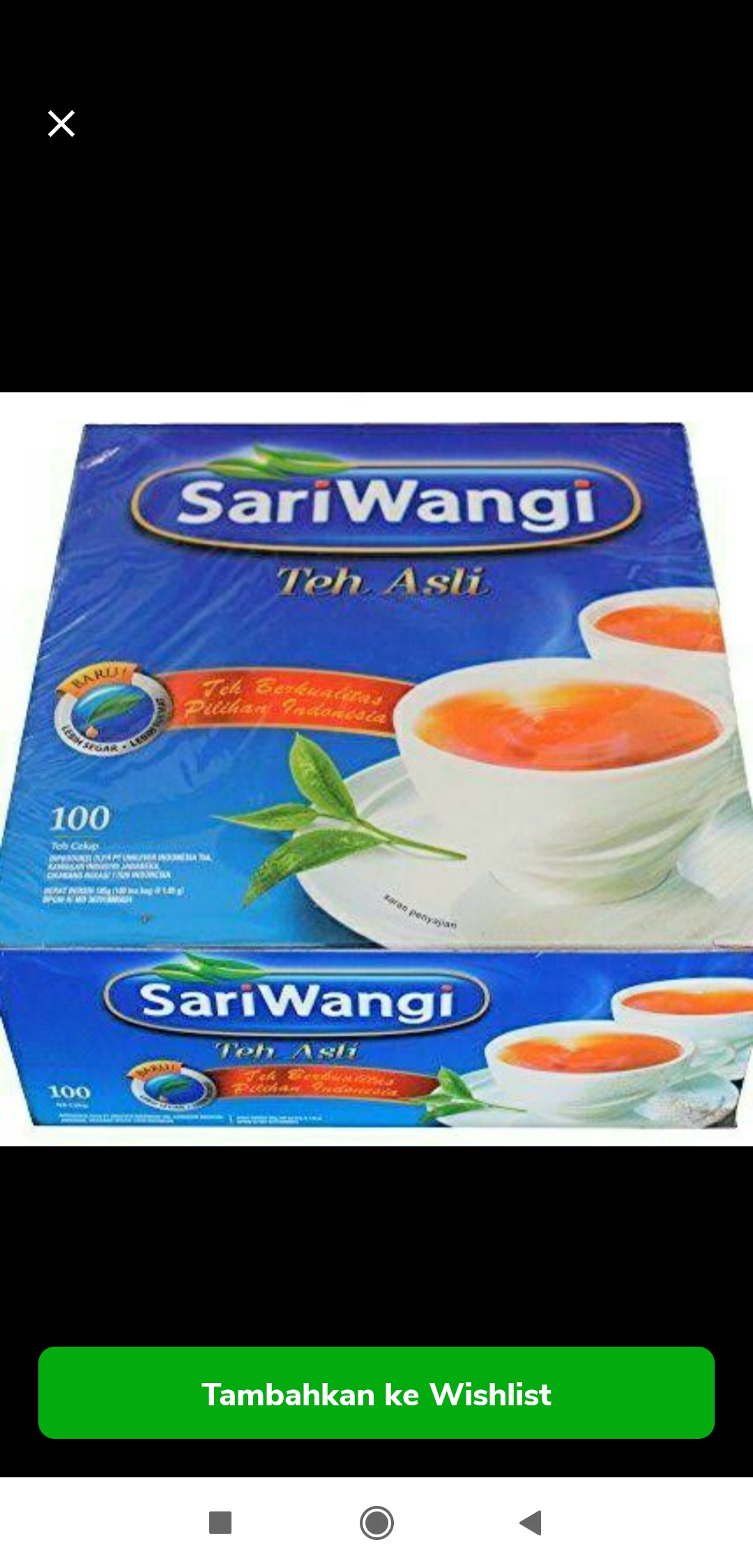 Teh Sari Wangi Siplah