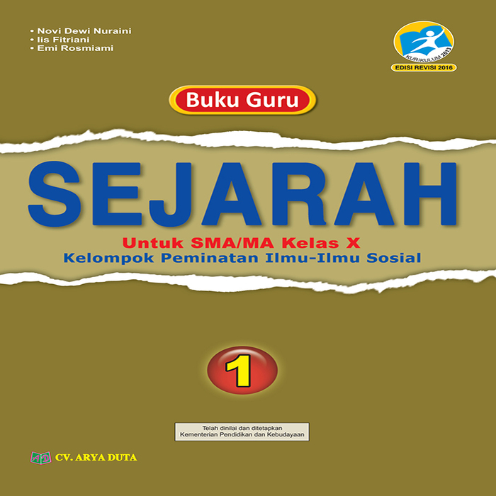 Buku Guru Sejarah Kelas X Peminatan | SIPLah