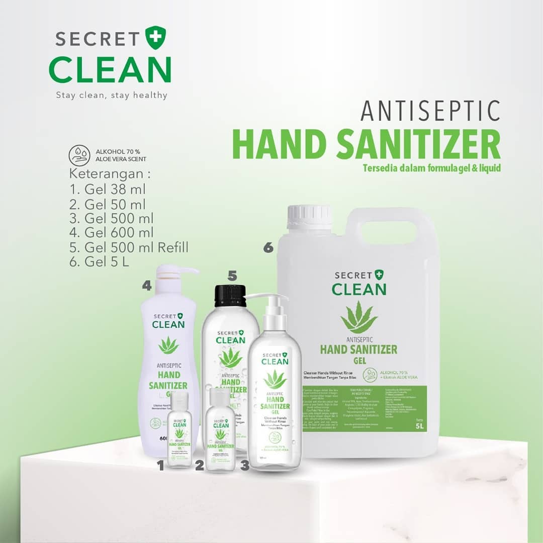 Hand Sanitizer Liquid 5 liter SIPLah