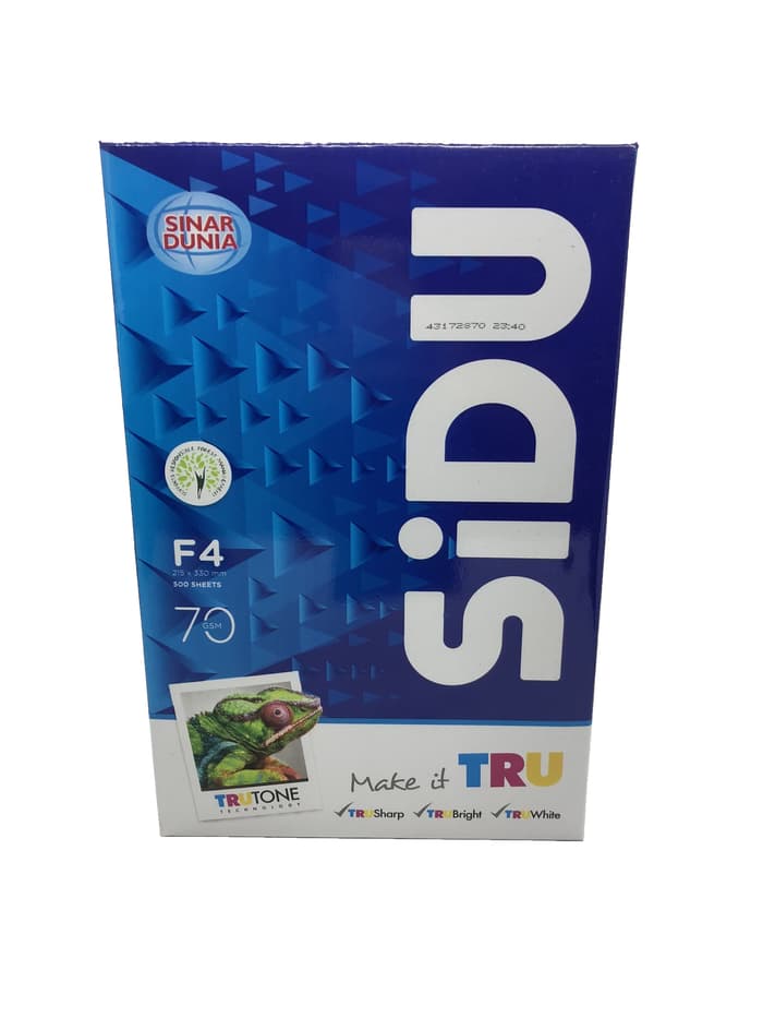 Kertas HVS SIDU F4 70gsm | SIPLah