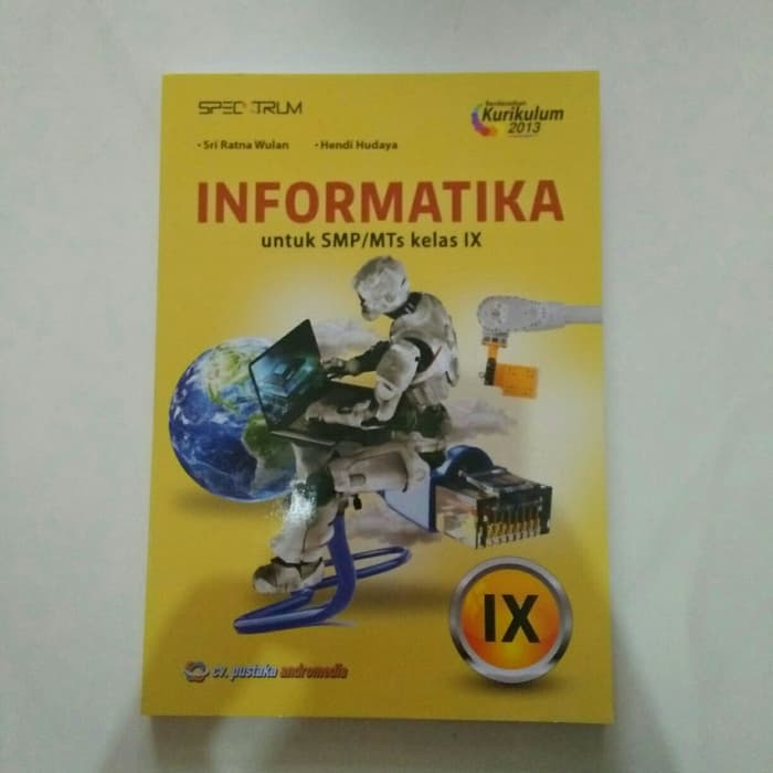 BUKU PUSTAKA INFORMATIKA SMP KELAS IX | SIPLah