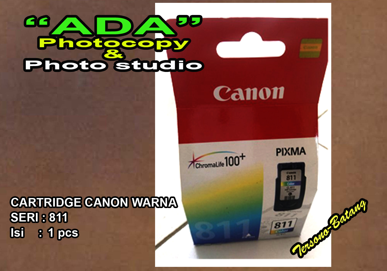Cartridge Canon Warna SIPLah